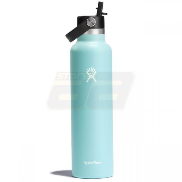 Hydro Flask Standard Mouth Insulated Water Bottle & Flex Straw 24oz - Dew
