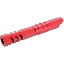 5KU Marui Hi-Capa 4.3 GBB Outer Barrel Type 2 M11CW Aluminium - Red