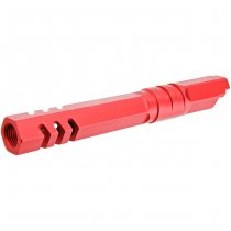 5KU Marui Hi-Capa 5.1 GBB Outer Barrel Type 2 M11CW Aluminium - Red