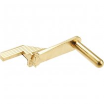 5KU Marui Hi-Capa GBB Slide Stop Extended Stainless Steel Type 2 - Gold