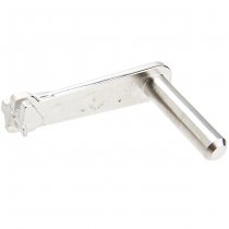 5KU Marui Hi-Capa GBB Slide Stop Stainless Steel Type 6 - Silver