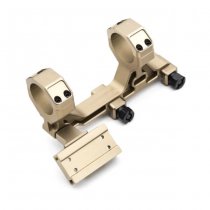 Airsoft Artisan 30mm Modular Scope Mount Rail System T1 / T2 Adapter - Dark Earth