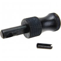 Bow Master VFC MP5 & MP5K GBBR Extended Handle Type B Steel - Black