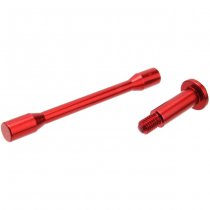 JL Progression Marui / WE / KJW Hi-Capa 5.1 GBB Xtreme Aluminium Guide Rod - Red