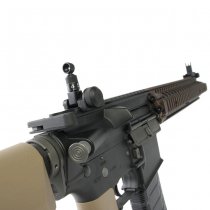 King Arms EMG Colt Daniel Defense 12.25 Inch M4A1 SOPMOD Block 2 AEG - Dark Earth