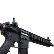 King Arms EMG Colt Daniel Defense M4A1 SOPMOD Block 2 Gas Blow Back Rifle 12.5 Inch - Black