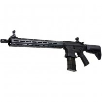 King Arms EMG Lancer Systems L15 Defense AEG Faux Carbon Handguard 15 Inch