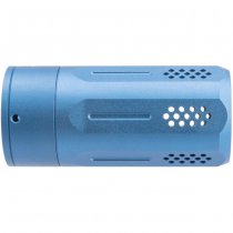 King Arms EMG Strike Industries Oppressor Universal Blast Shield & ACETech Bifrost Tracer - Blue