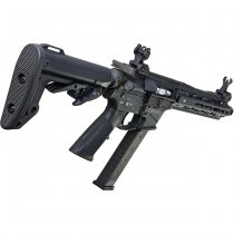 King Arms TWS 9mm Carbine Gas Blow Back Rifle - Black