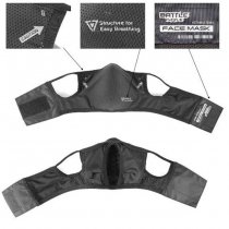 Laylax Battle Style AeroFlex Face Guard - Multicam Black - S/M