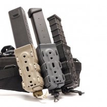 Laylax Battle Style Bite Mag SMG Quick Mag Holder Single Pack - Tiger Stripe