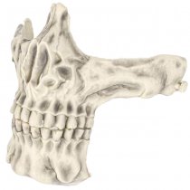 Laylax Battle Style Skull Face Guard - White