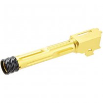 RGW SIG Sauer M18 GBB KI Threaded Barrel 14mm CCW Aluminium - Gold