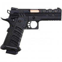 SRC Tartarus MKIII Hi-Capa 4.3 Gas Blow Back Pistol - Black