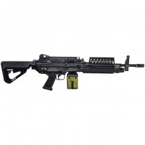 T8 A&K SP System MK46 MOD0 LMG AEG Battleworn Version - Black
