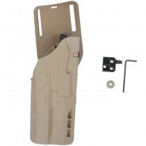 TMC 378 ALS Glock 17 / 19 & TLR1 / X300 / X300U Holster - Coyote