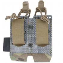 TMC Dual Elastic Pistol Pouch - Multicam