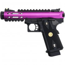WE-Tech Hi-Capa 5.1 Galaxy Type A Gas Blow Back Pistol Slide K Frame - Purple