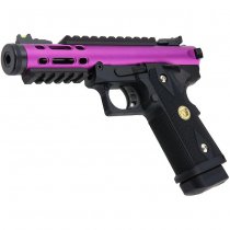 WE-Tech Hi-Capa 5.1 Galaxy Type A Gas Blow Back Pistol Slide K Frame - Purple