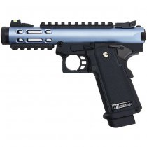 WE-Tech Hi-Capa 5.1 Galaxy Type A Gas Blow Back Pistol Slide R Frame - Blue