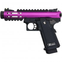 WE-Tech Hi-Capa 5.1 Galaxy Type A Gas Blow Back Pistol Slide R Frame - Purple