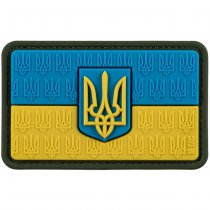 M-Tac Flag of Ukraine & Coat of Arms Rubber Patch - Colored