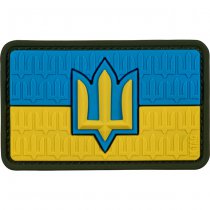 M-Tac Flag of Ukraine & Trident of the Armed Forces Rubber Patch - Colored