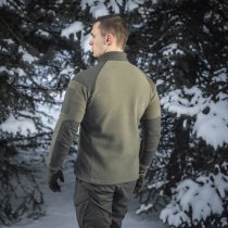 M-Tac Combat Fleece Jacket - Dark Olive - M - Long