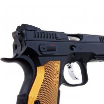 KJ Works CZ Shadow 2 Gas Blow Back Pistol - Orange