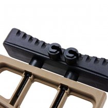 Maple Leaf VSR-10 & MLC-338 MLC-S2 Tactical Folding Stock & Hinge - Dark Earth