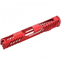 Dr.Black Marui Hi-Capa 5.1 GBB Slide Type 706 Aluminum - Red