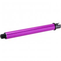 Dr.Black Marui MWS GBBR Outer Barrel Carbon Fiber 7 Inch - Purple