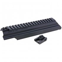 C&C Tac Marui SAIGA 12 GBB Dog Leg Rail Gen 3 - Black