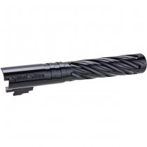 Dr.Black Hi-Capa 5.1 GBB Outer Barrel Type Spiral Storm - Black