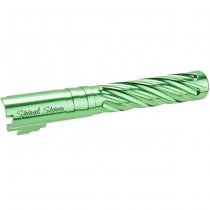 Dr.Black Hi-Capa 5.1 GBB Outer Barrel Type Spiral Storm - Green