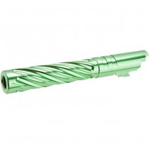 Dr.Black Hi-Capa 5.1 GBB Outer Barrel Type Spiral Storm - Green