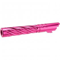 Dr.Black Hi-Capa 5.1 GBB Outer Barrel Type Spiral Storm - Magenta