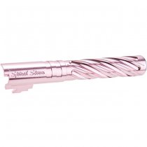 Dr.Black Hi-Capa 5.1 GBB Outer Barrel Type Spiral Storm - Pink