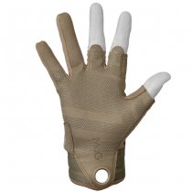 MoG Target High Abrasion Ergoshield Trivium Glove - Coyote Brown - S