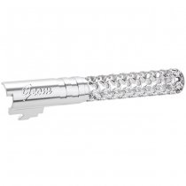 Dr.Black Hi-Capa 5.1 GBB Outer Barrel Type Geom - Silver