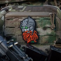 M-Tac Red Beard Rubber Patch - Colored