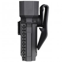 Amomax Glock 17 / 19 / CZ P10C Red Dot Compatible Paddle Holster - Black