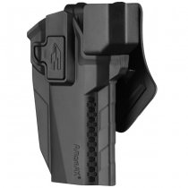 Amomax WE / KJW / KWA / KSC / TM 1911 5 Inch Red Dot Compatible Paddle Holster - Black