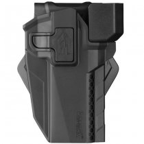 Amomax WE / KJW / KWA / KSC / TM 1911 5 Inch Red Dot Compatible Paddle Holster - Black