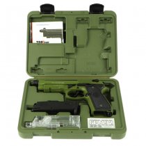 G&G GPM92 MS Co2 Blow Back Pistol - Green
