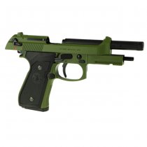 G&G GPM92 MS Co2 Blow Back Pistol - Green