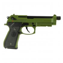 G&G GPM92 MS Co2 Blow Back Pistol - Green