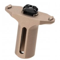 METAL Finger Stop KeyMod & M-LOK - Dark Earth