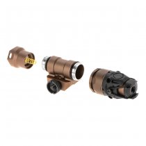 WADSN KIJI K1 Flashlight White LED & Dual Switch - Dark Earth