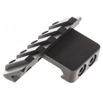 WADSN Offset Flashlight RIS Mount - Black